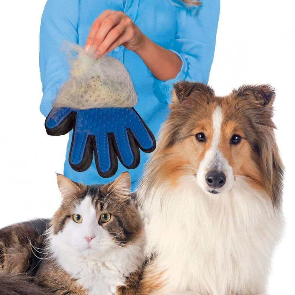 Pet Grooming Brush Glove - Petful Mode