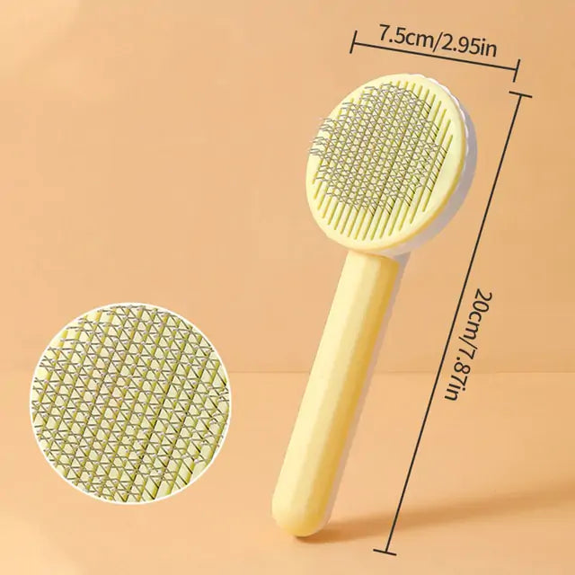 Cat Fur-Removing Grooming Brush