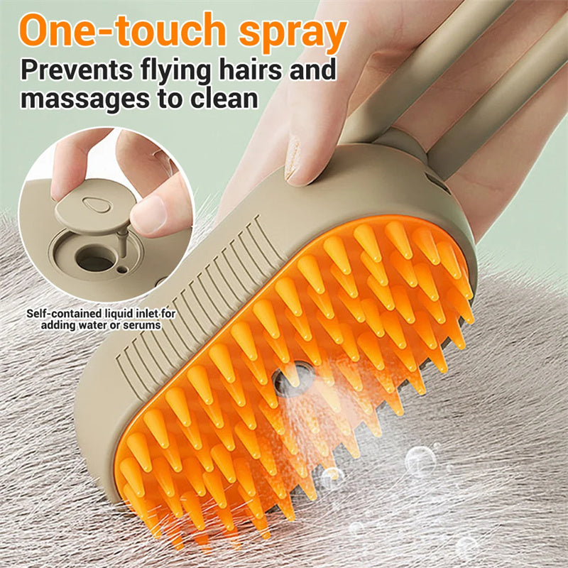 Cat Massaging Spray & Grooming Brush - Petful Mode