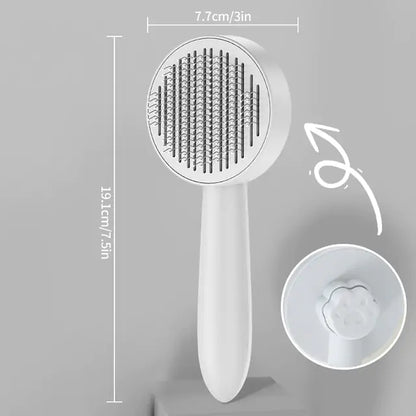 Cat Fur-Removing Grooming Brush