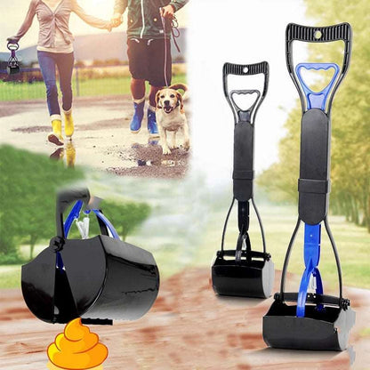 Portable Long Handle Dog Poop Scooper Cleaner - Petful Mode
