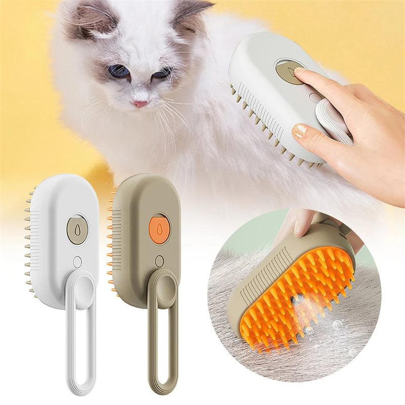 Cat Massaging Spray & Grooming Brush - Petful Mode