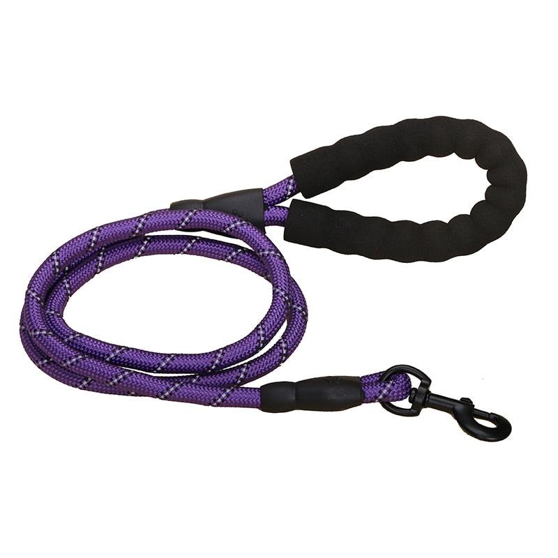 Premium Nylon Pet Dog Reflective Walking Leash - Petful Mode