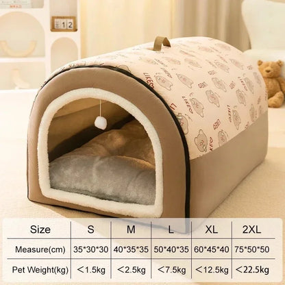 Large Pet Enclosed Bed - Petful Mode