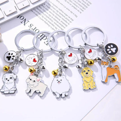 Dog Memorial Keychain Pendant Pet Parent Gift