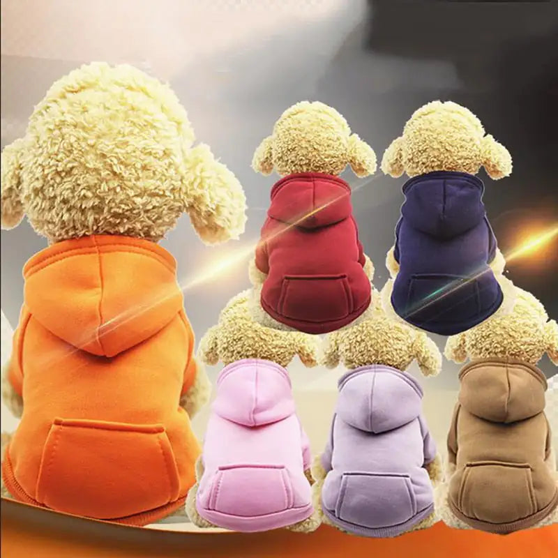 Soft Fleece Pet Dog Hoodie - Petful Mode