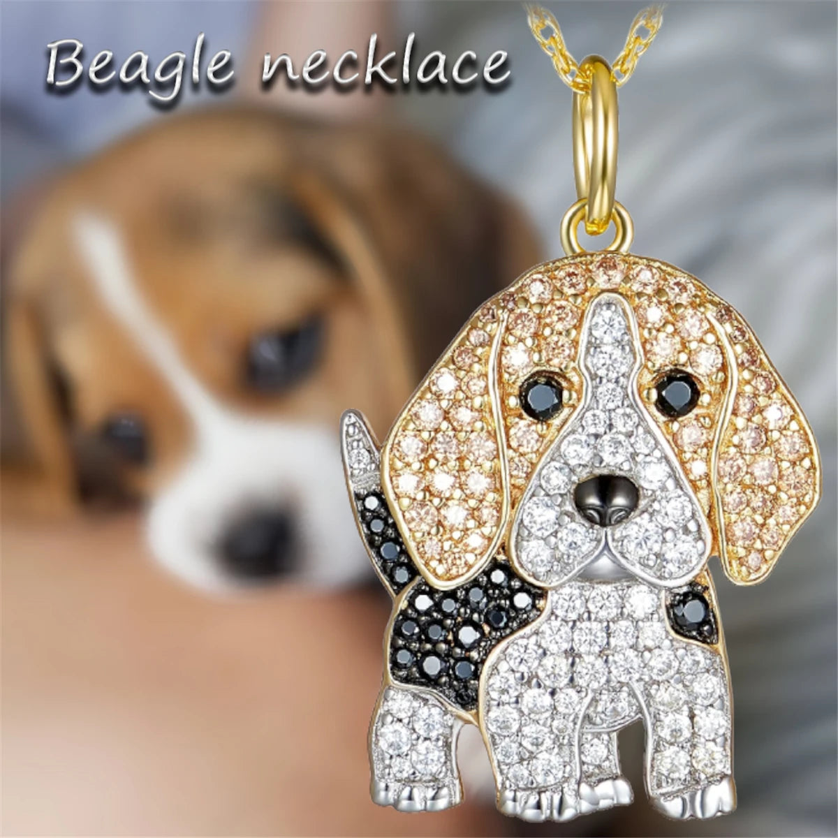 Pet Beagle Dog Pendant & Necklace Memorial Gift for Dog Parents