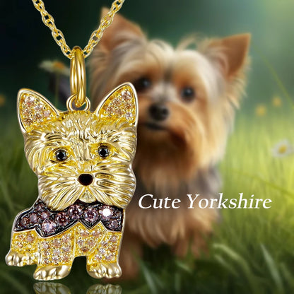 Yorkshire Necklace Dog Lover Gift