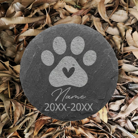 Custom Pet Cat & Dog Memorial Stone