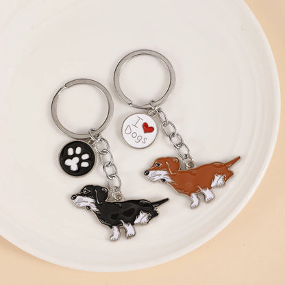 Dog Pet Keychain Animal Lover Gift