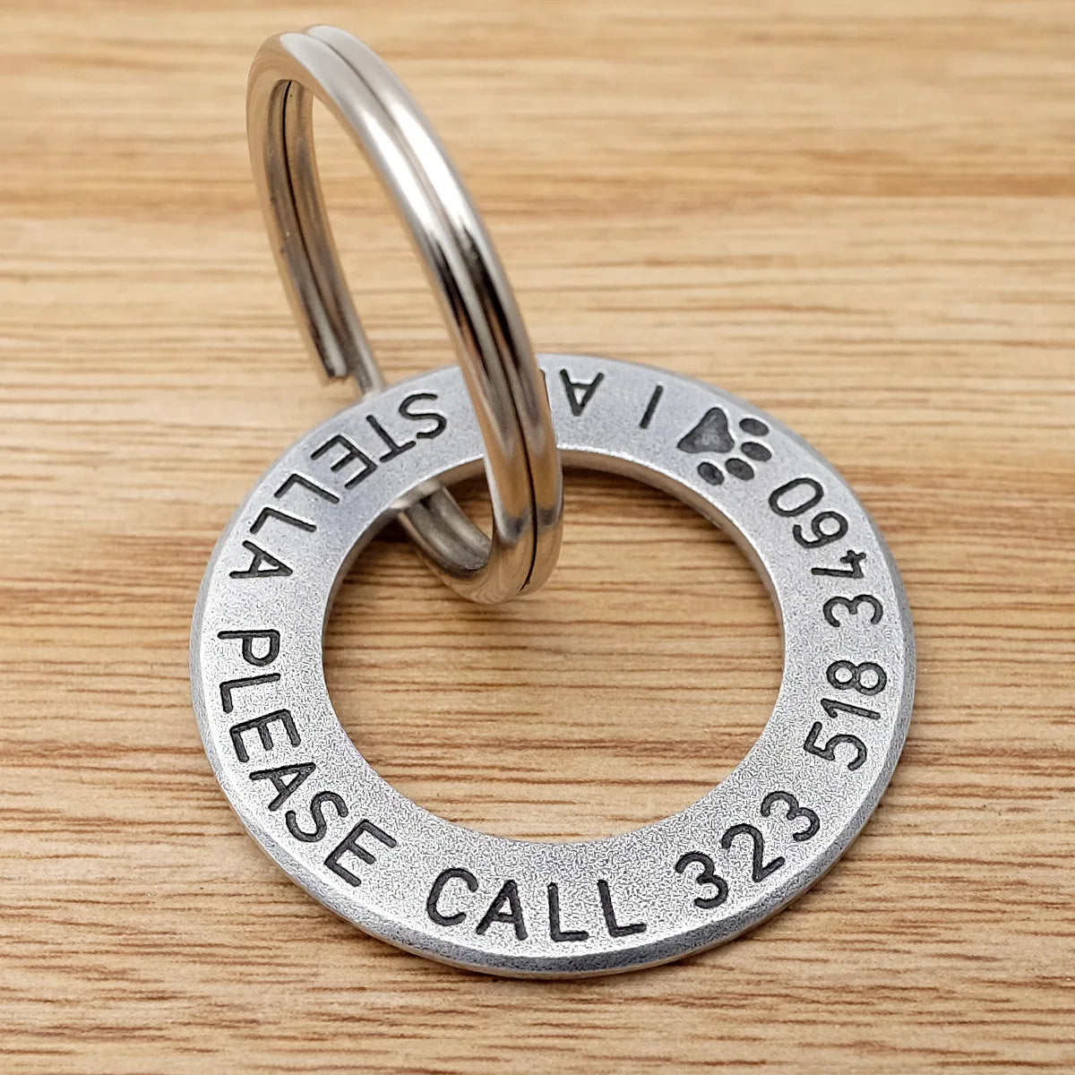 Personalized Pet Parent Gift Cat & Dog Tag