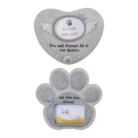 Dog & Cat Memorial Pet Outdoor & Indoor Gravestone