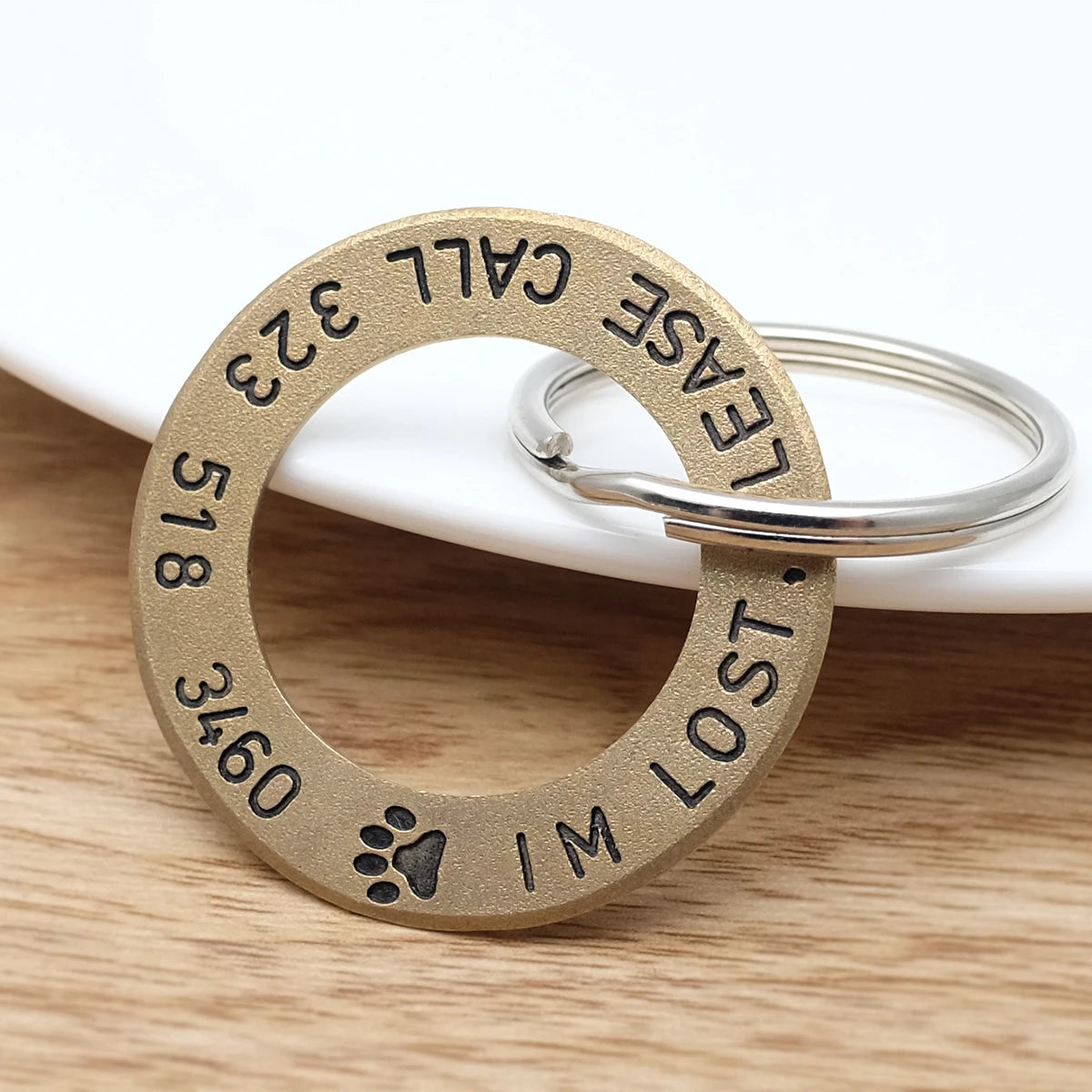 Personalized Pet Parent Gift Cat & Dog Tag