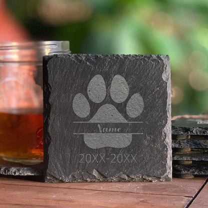 Custom Pet Cat & Dog Memorial Stone