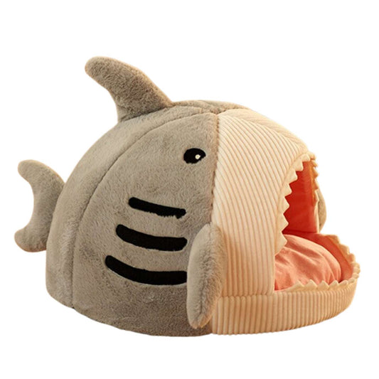 Warm Shark Pet Cat Bed - Petful Mode