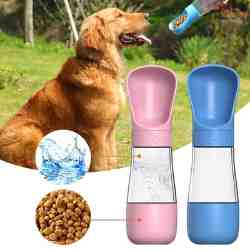 2-in-1 Portable Pet Water Bottle - Petful Mode