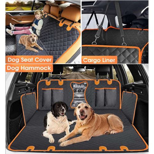 Dog Waterproof Back Seat Protector Cover Mat - Petful Mode