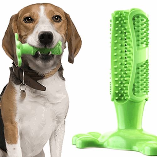 Natural Rubber Dog Chewing Toothbrush - Petful Mode
