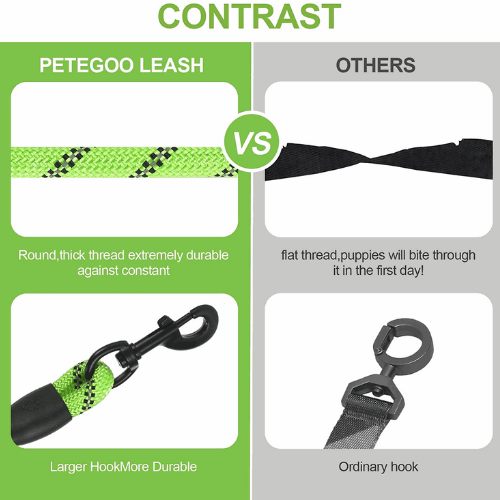 Premium Nylon Pet Dog Reflective Walking Leash - Petful Mode