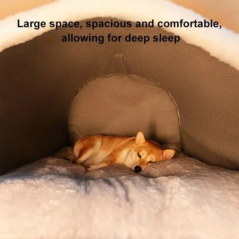 Large Pet Enclosed Bed - Petful Mode