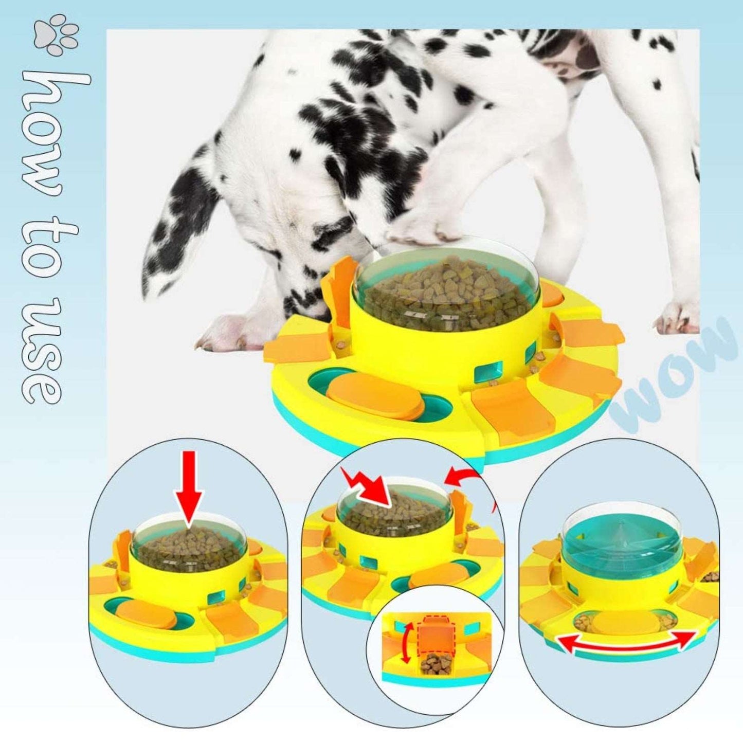 Dog Puzzle Treat Feeder - Petful Mode