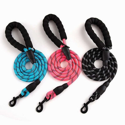 Premium Nylon Pet Dog Reflective Walking Leash - Petful Mode