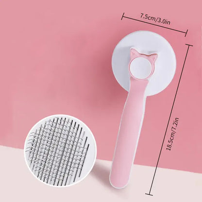 Cat Fur-Removing Grooming Brush