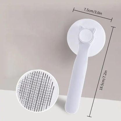 Cat Fur-Removing Grooming Brush