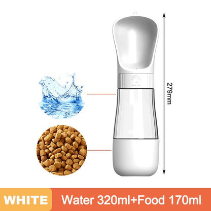 2-in-1 Portable Pet Water Bottle - Petful Mode